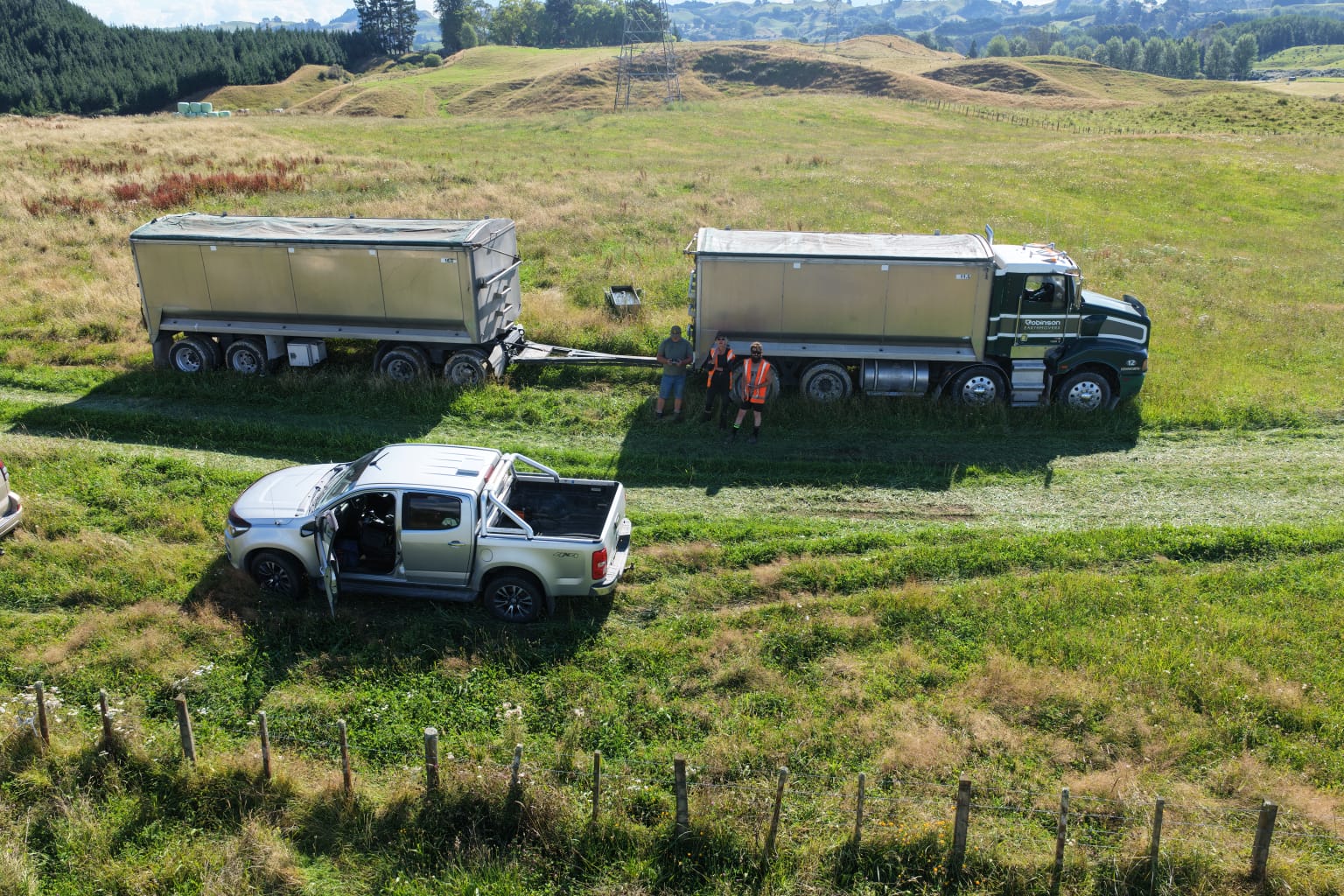 Diatomaceous earth mine site showing natural mineral extraction